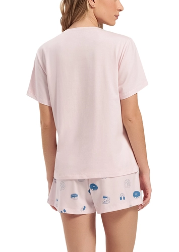 Pijama Feminino Curto Espaço Pijama 4010528