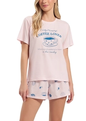 Pijama Feminino Curto Espaço Pijama 4010528