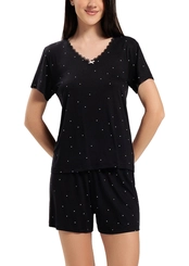 Pijama Feminino Curto Espaço Pijama 4010565