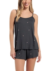 Pijama Feminino Curto Espaço Pijama 4010590