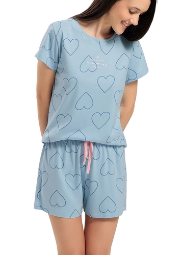 Pijama Feminino Curto Espaço Pijama 4010555 loading=