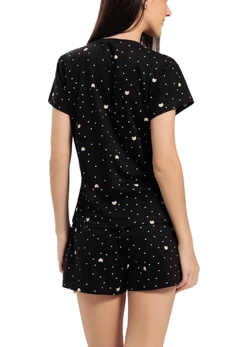 Pijama Feminino Curto Espaço Pijama 4010561
