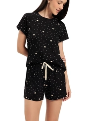 Pijama Feminino Curto Espaço Pijama 4010561