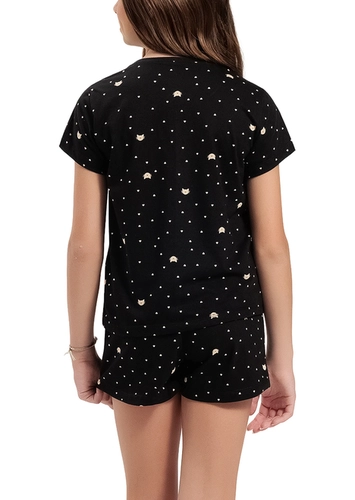Pijama Infantil Menina Curto Espaço Pijama 4050094