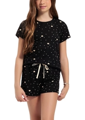 Pijama Infantil Menina Curto Espaço Pijama 4050094