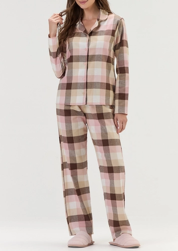 Pijama Feminino Longo Cor com Amor 2011235