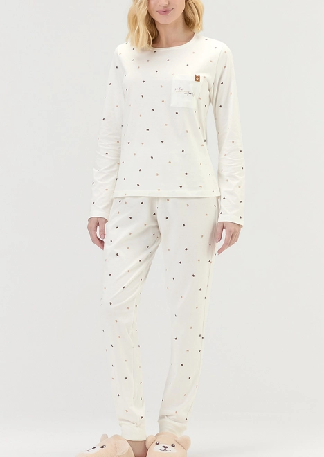 Pijama Feminino Longo Cor com Amor 2011179