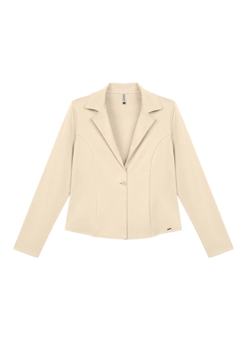Look Blazer Feminino Marialicia 184567 + Calça Feminina Reta Marialicia 184479
