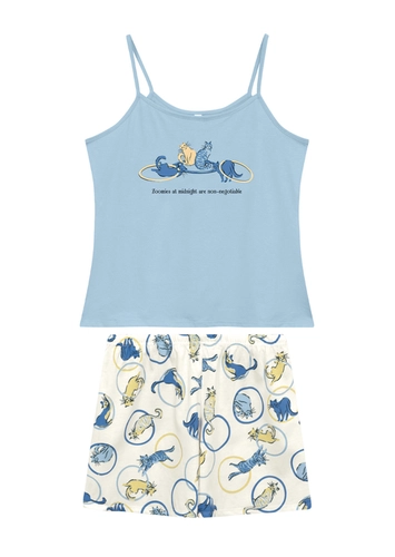 Pijama Feminino Curto Malwee 1000130660