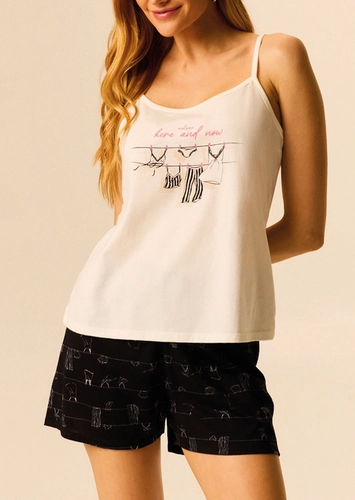Pijama Feminino Curto Malwee 1000130660