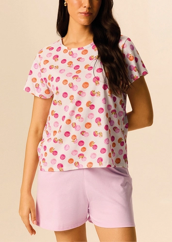 Pijama Feminino Curto Malwee 1000133153