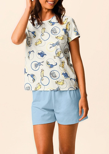 Pijama Feminino Curto Malwee 1000133153