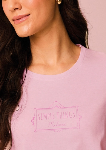 Pijama Feminino Curto Malwee 1000139006