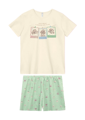 Pijama Feminino Curto Malwee 1000138921