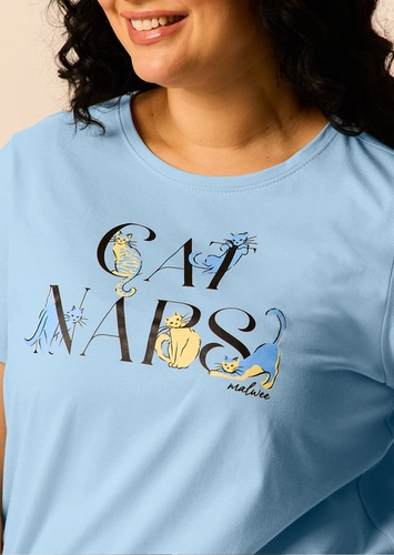 Pijama Feminino Curto Malwee 1000138965 Plus Size