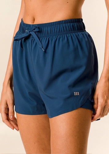 Shorts Feminino Duplo Malwee Active 1000131529