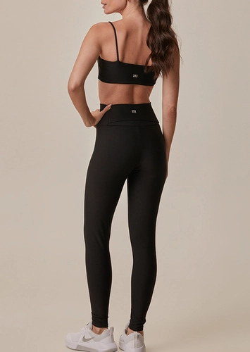 Look Top Feminino Regata Duplo Malwee 1000132785 + Legging Feminina Malwee 1000132796