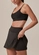 Look Top Feminino Regata Duplo Malwee 1000132785 + Shorts Saia Feminina Malwee 1000129322