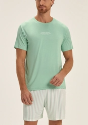 Pijama Masculino Curto Cor com Amor 2030226