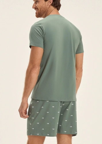 Pijama Masculino Curto Cor com Amor 2030245