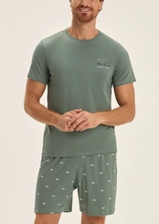 Pijama Masculino Curto Cor com Amor 2030245
