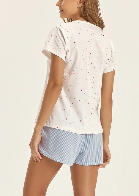 Pijama Feminino Curto Cor com Amor 2011541