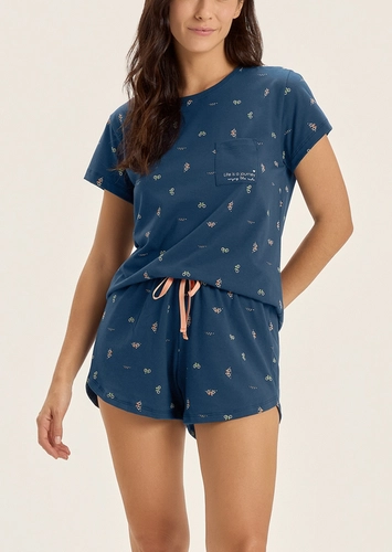 Pijama Feminino Curto Cor com Amor 2011590