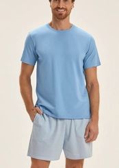 Pijama Masculino Curto Cor com Amor 2030225