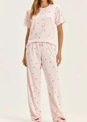 Pijama Feminino Longo Cor com Amor 2011546
