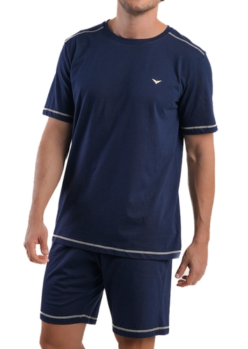 Pijama Masculino Curto Podiun 278024