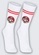 Meia Infantil Cano Longo Mario e Luigi Lupo 16857-008