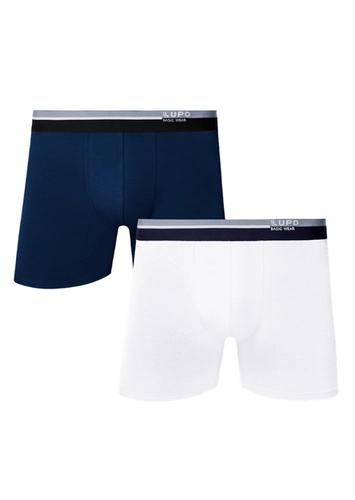 Kit com 2 Cuecas Boxer Lupo 18445-088