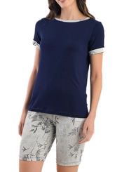 Pijama Feminino Curto Podiun 275075