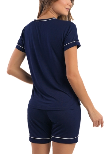 Pijama Feminino Curto Podiun 275077