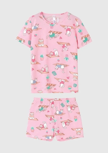 Pijama Infantil Menina Curto Malwee 1000139925