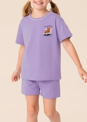 Pijama Infantil Menina Curto Malwee 1000138741