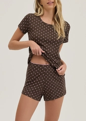 Pijama Feminino Curto Espaço Pijama 4010696