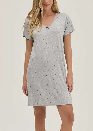 Camisola Feminina Curta Espaço Pijama 4010638