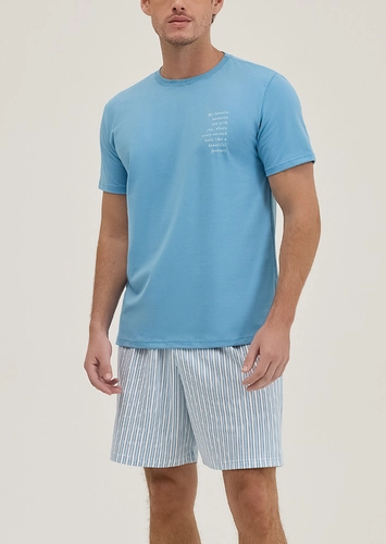 Pijama Masculino Curto Espaço Pijama 4030064