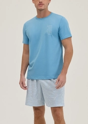 Pijama Masculino Curto Espaço Pijama 4030064
