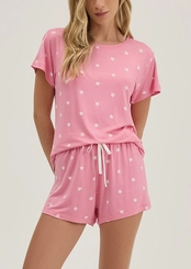 Pijama Feminino Curto Espaço Pijama 4010646