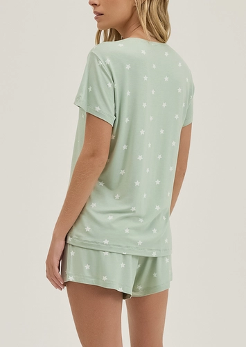 Pijama Feminino Curto Espaço Pijama 4010647