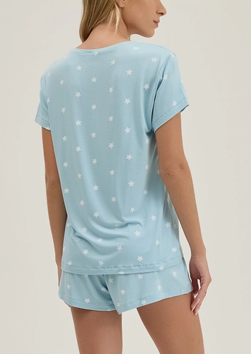 Pijama Feminino Curto Espaço Pijama 4010648
