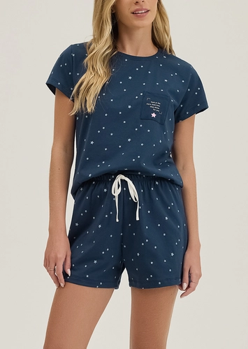 Pijama Feminino Curto Espaço Pijama 4010724
