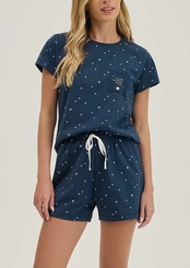 Pijama Feminino Curto Espaço Pijama 4010724