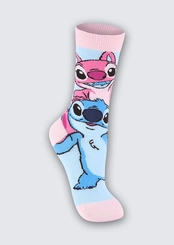 Meia Infantil Cano Longo Stitch Lupo 2408-001