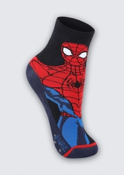 Meia Infantil Antiderrapante Spider Man Lupo 2943-003