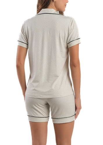 Pijama Feminino Curto com Abertura Podiun 275064
