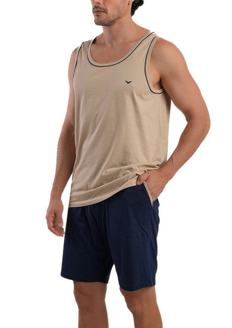 Pijama Masculino Curto Podiun 278025