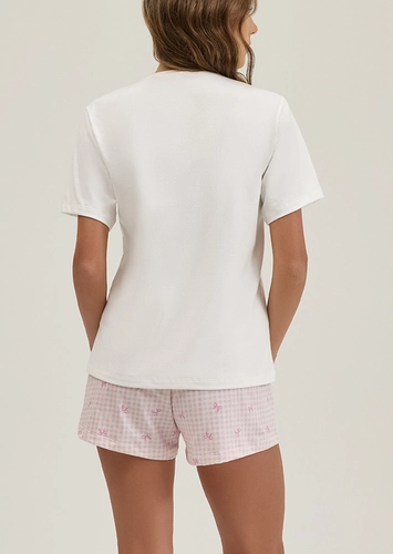 Pijama Feminino Curto Espaço Pijama 4010720